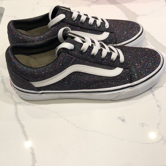 Black Glitter Vans - Picture 2 of 2